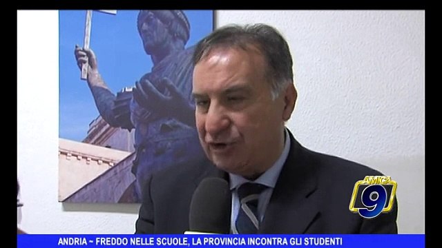ANDRIA | Freddo nelle scuole, la Bat incontra gli studenti