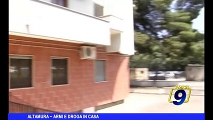 ALTAMURA | Armi e droga in casa