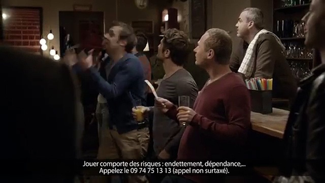 Young & Rubicam Paris pour FDJ - paris sportifs Parions Sport, «Parions sport, avec Bixente Lizarazu» - juin 2014 - autographe