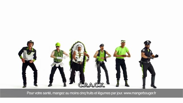 Wonderful Pistachios - pistaches, Harlem Globetrotters, Village People, Psy - mai 2013 - Village People