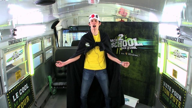 Windows (Microsoft) - système d'exploitation Windows 7 - octobre 2010 - Back2school, Back2cool , candidat Nat et feu