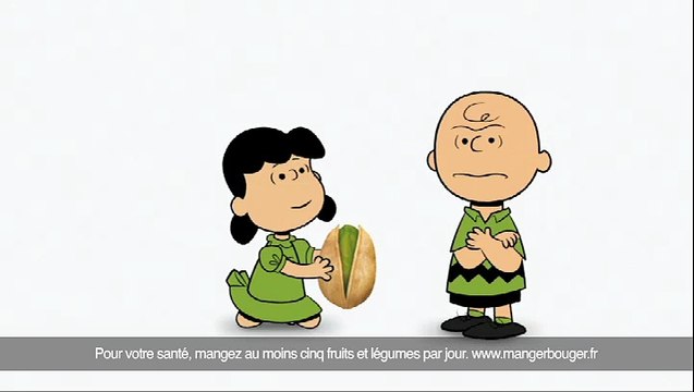 Wonderful Pistachios (Paramount Farms) - pistaches, Craquez - mai 2011 - Charlie Brown et Lucy de Snoopy
