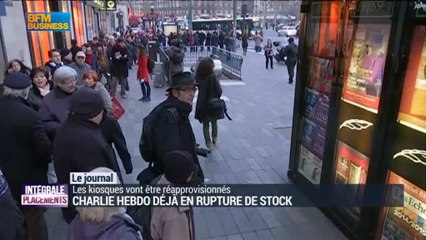 Charlie Hebdo déjà en rupture de stock