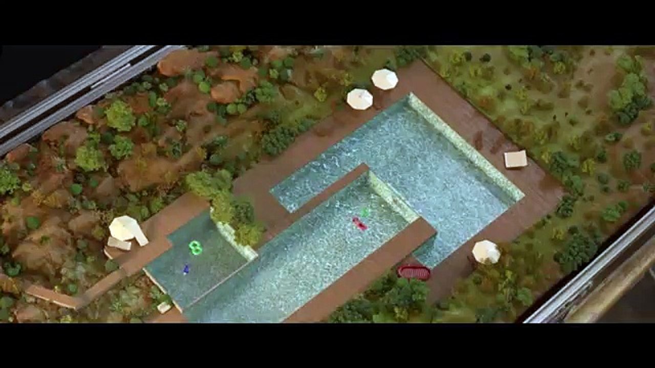 Y&R Paris pour Euromillions (Française des jeux FDJ) - jeu de loterie My Million, "Bureau des rêves" - février 2014 - Piscine