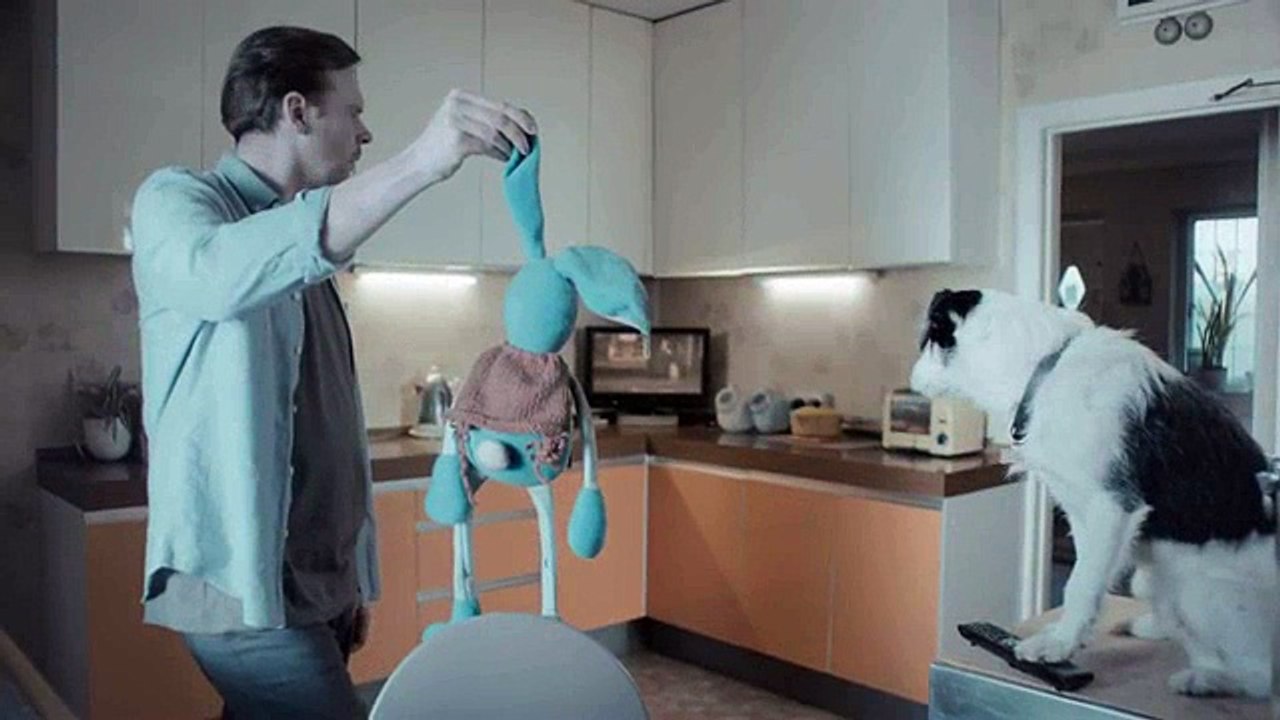 Thinkbox - régie publicitaire pour la télévision anglaise, "Harvey and the rabbit" - mai 2012 - "Discover the power of TV advertising"