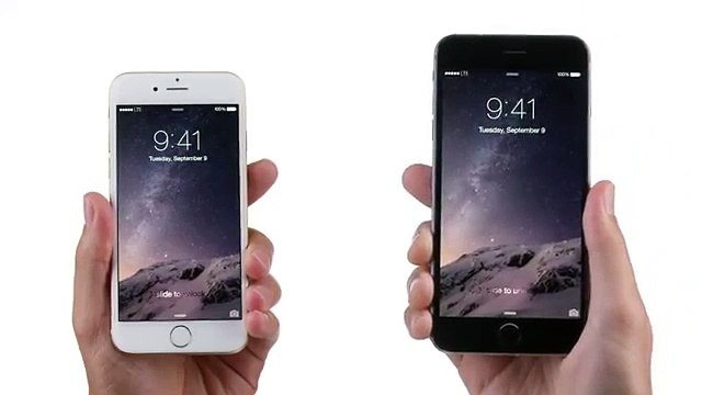 TBWA Media Arts Lab pour Apple - smartphone iPhone 6, iPhone 6 Plus, «Huge, Cameras» - septembre 2014