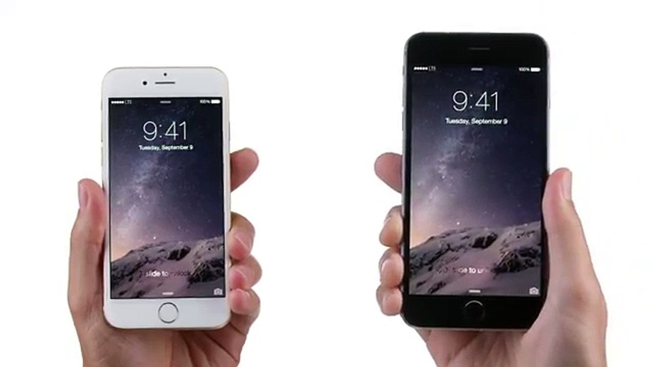 TBWA Media Arts Lab pour Apple - smartphone iPhone 6, iPhone 6 Plus, «Huge, Cameras» - septembre 2014