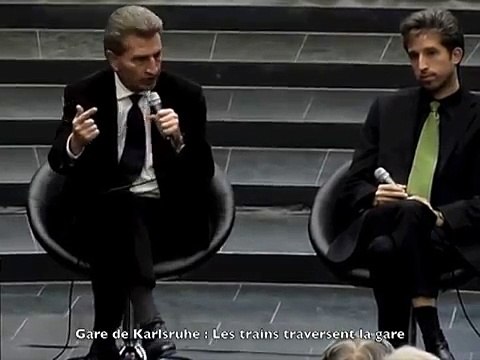 Sixt - location de voitures, Commissaire européen allemand Günther Oettinger - novembre 2011