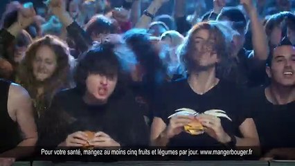 TBWA Paris pour McDonald's - restauration rapide, "Le concert" - janvier 2014