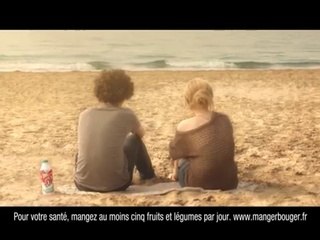 Yop (Yoplait) - yaourt à boire, "Le baiser" - juillet 2013 - "Heureusement que j'ai checké, c'est mon Yop"