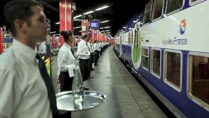 Ubi bene pour Danone Eaux France - eau pétillante Badoit, "Badoit Express rue de Rivoli, avec Thierry Marx" - septembre 2013