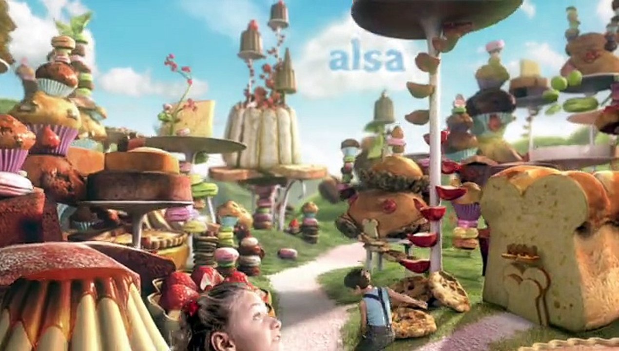 Unilever France - Alsa - 2009 - "Y'a de la magie dans ces desserts-là.", mamie gâteau