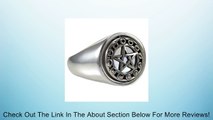 Pentacle Moon Phases Rotating Flip Ring Moonstone Pentagram Wiccan Pagan Jewelry (sz 4-15) Review