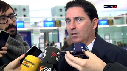 Pascual i Doellman, abans de viatjar a Tel Aviv (14-1-15)