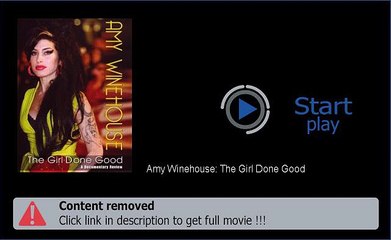 Amy Winehouse: The Girl Done Good Movie Download Movie