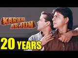 Shah Rukh, Salman Khan in Karan Arjun, 20 Years Ago