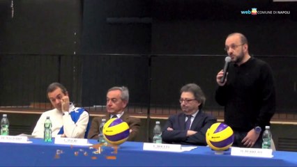 Scampia (NA) – I ragazzi della pallavolo incontrano il CT (14.01.15)
