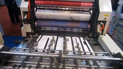 Prakash 16x22 2 colour non woven printing machine Prakash Offset Machinery