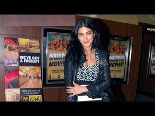 Shruti Haasan Watches TEVAR @ PVR Juhu