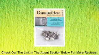 Diamond Head  Acrylic Upholstery Tack, 15mm Review