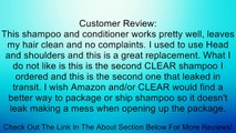 Clear Men  2 in 1 Shampoo   Conditioner, Scalp & Hair Complete Care Anti-Dandruff Ginseng & Mint 12.9 oz Review