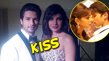 OMG! Priyanka Chopra Kisses Ex Lover Shahid Kapoor