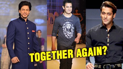 Salman Khan, Shahrukh Khan And Aamir Khan To Come Together Again?