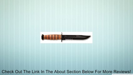 KA-BAR Full Size US Marine Corp Fighting Knife, Serrated Review
