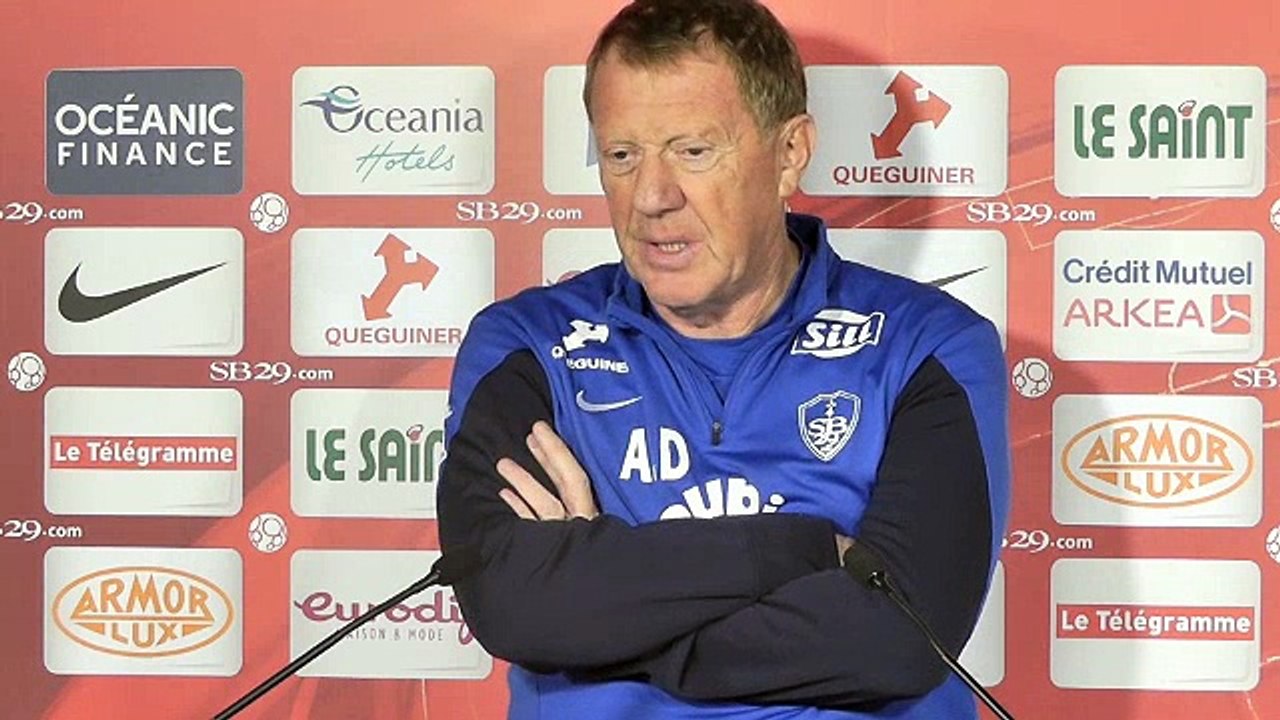 Brest-Niort : Alex Dupont en conférence de presse d'avant-match
