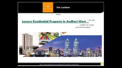The Lumiere - Residential Property in Andheri West