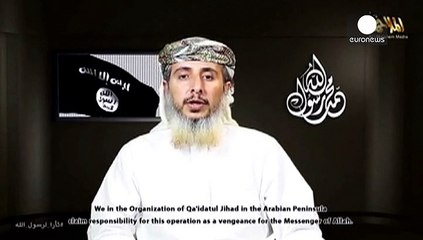 شاخه القاعده در یمن، مسئولیت حمله به "شارلی ابدو" را پذیرفت