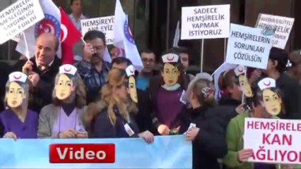 Hemşireler 'Kan Ağlıyor'