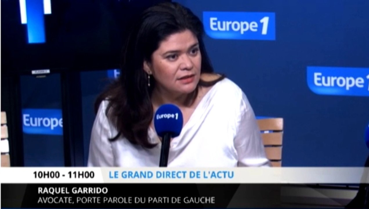 Avec Charlie Hebdo pour la laïcité! Raquel Garrido (Europe 1)