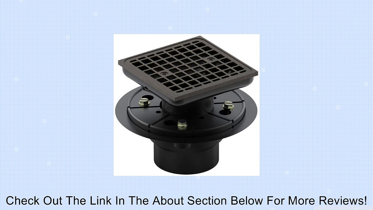 Kohler K-9136-2BZ Tile-In Square Shower Drain, Oil Rubbed Bronze Review