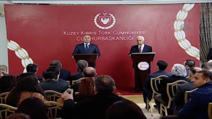 Çavuşoğlu ve Eroğlu'nun Basın Toplantısı - KKTC'de Sondaj Çalışmaları