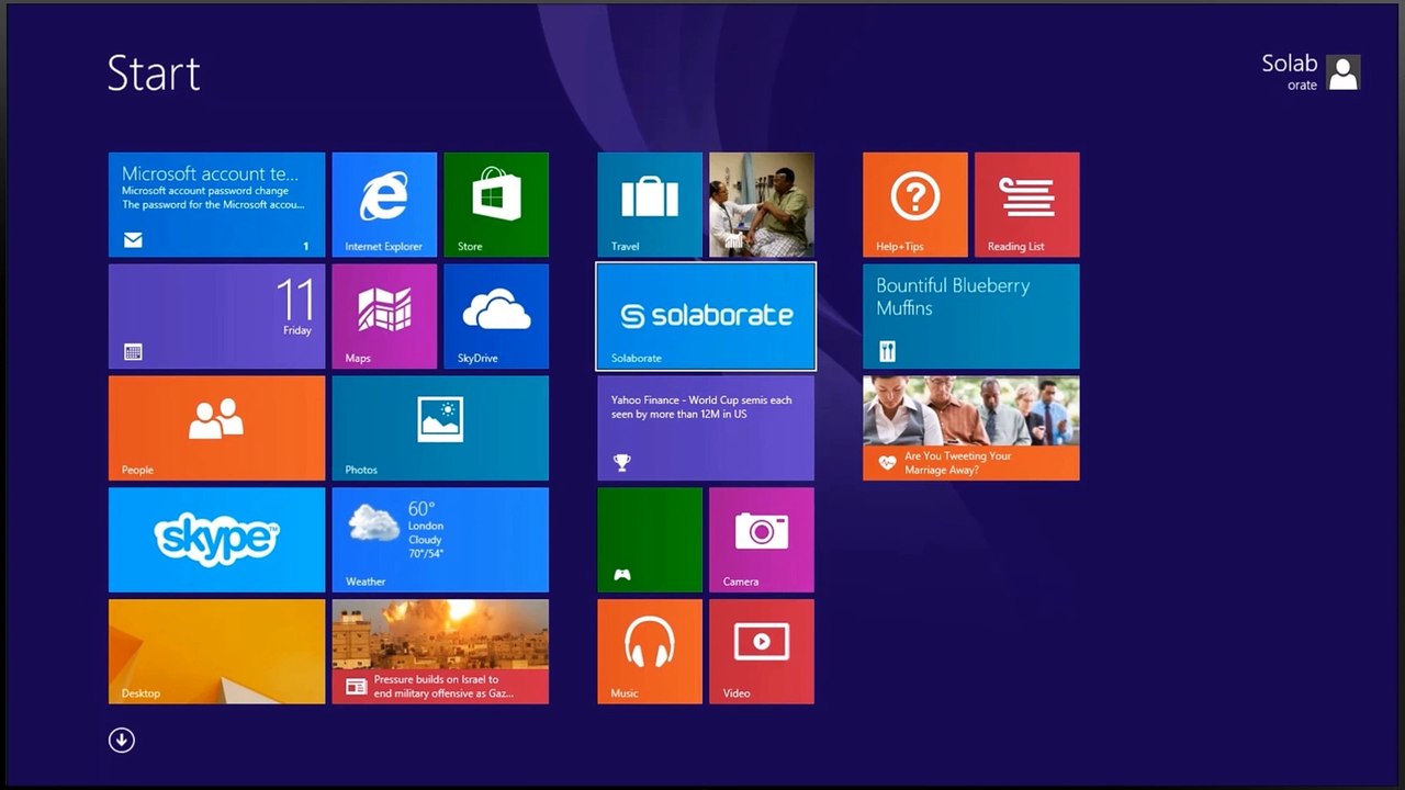 Solaborate - Windows 8.1 App