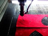 High speed laser cutting machine, high speed laser cutting cloth, leather,paper.