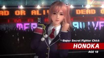 Dead or Alive 5 : Last Round - Honoka Trailer