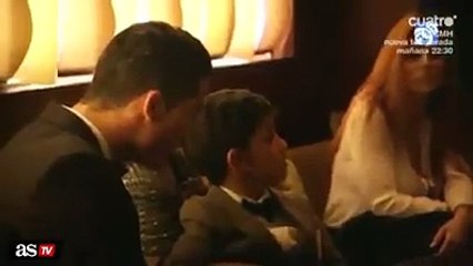 Cristiano Ronaldo to Leo Messi: "My son watches your videos a lot & talks about you."