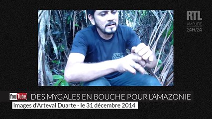Arteval Duarte, l'homme qui se met des mygales en bouche pour défendre la forêt amazonienne