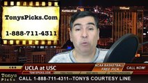 USC Trojans vs. UCLA Bruins Free Pick Prediction NCAA College Basketball Odds Preview 1-14-2015