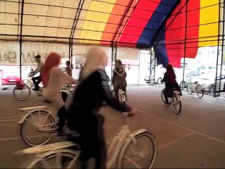 Bisiklet korteji provaları