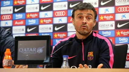Luis Enrique: “El reto es seguir ganando partidos y puntos”