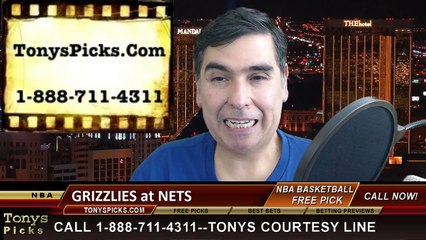Brooklyn Nets vs. Memphis Grizzlies Free Pick Prediction NBA Pro Basketball Odds Preview 1-14-2015