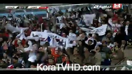 مباراة الزمالك والهلال السعودى  15/1/2015 مباراة ودية الشوط الأول