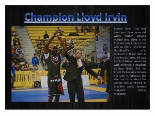 Lloyd Irvin Martial Arts School