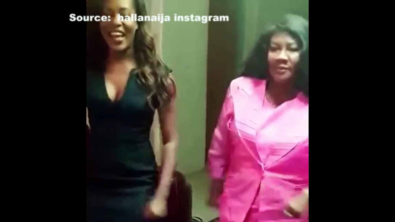 Emma Nyra and Mommy Nyra Dancing Iyanya's Song, pulse tv uncut