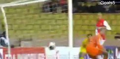 Berbatov Goal AS Monaco 1 - 0 EA Guingamp Coupe de la Ligue 14-1-2015