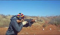 AK-47 FAIL! Shotgun explosion during shooting training