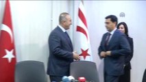 Çavuşoğlu, KKTC Dışişleri Bakanı Nami ile Bir Araya Geldi